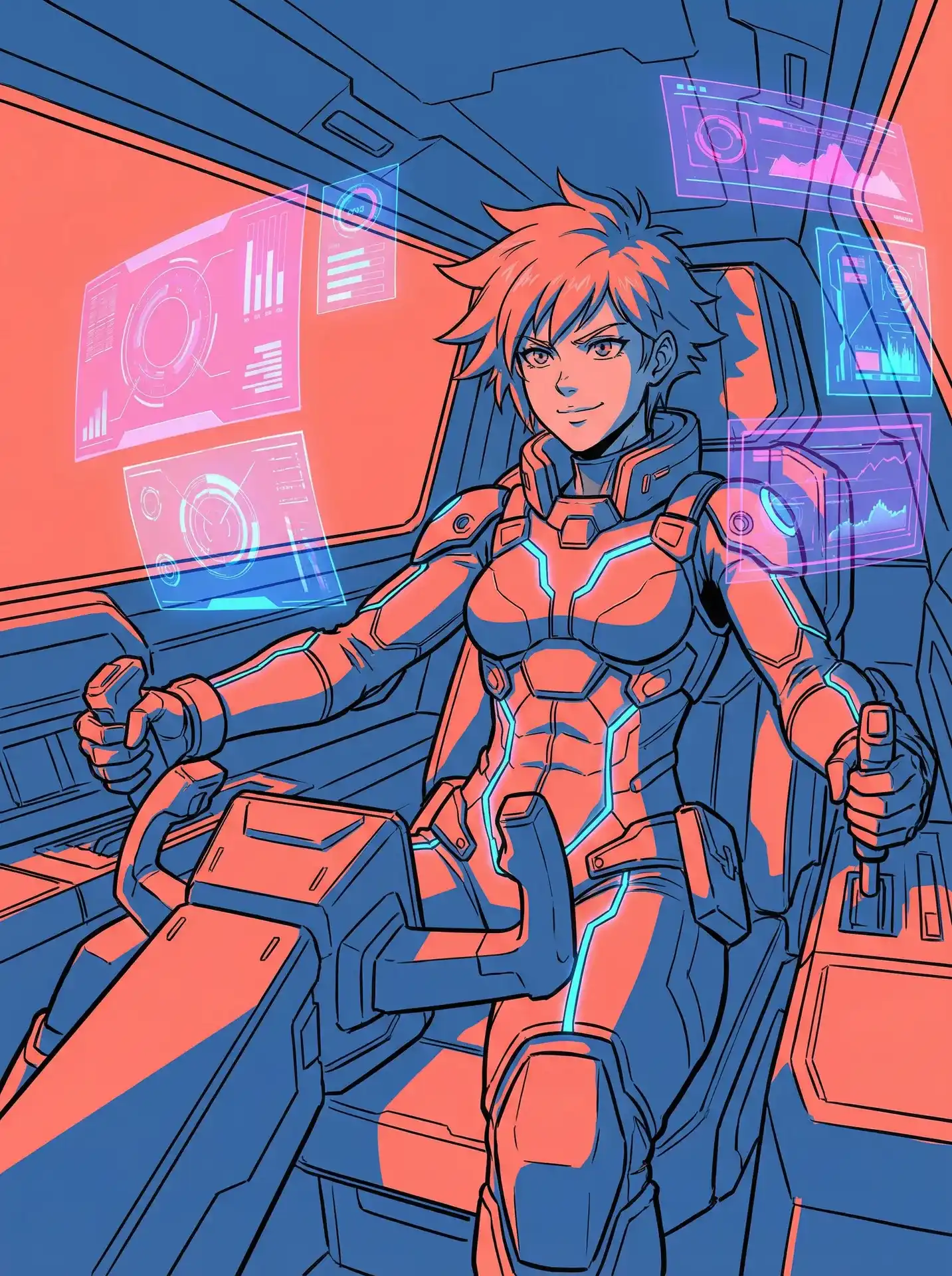 星际驾驶员 - 里番 科幻动画